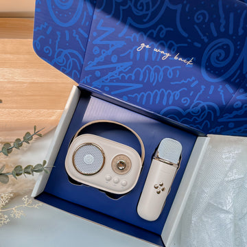 Mini Retro Karaoke Set